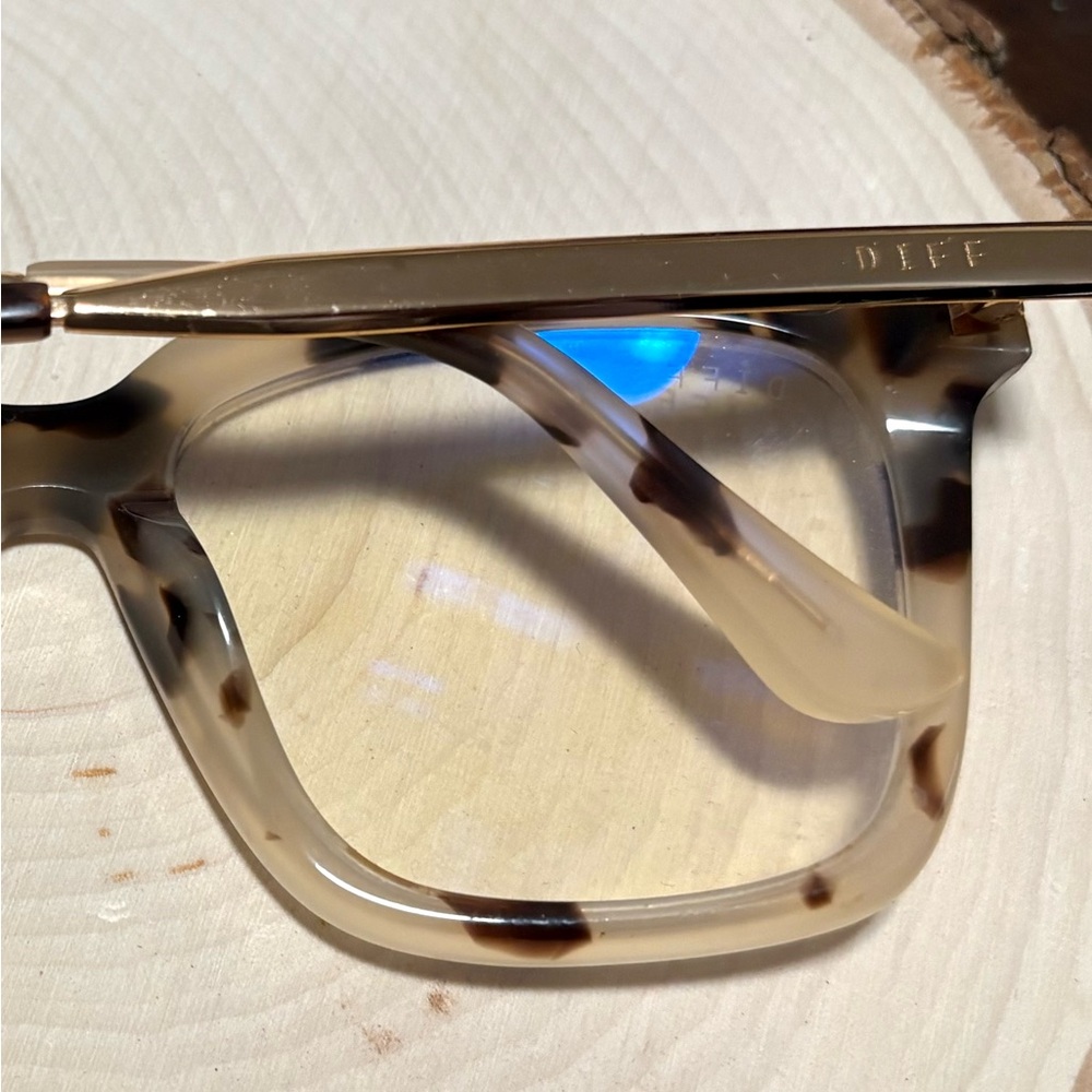 Diff Eyewear Tortoise Shell Square Glasses - image 2